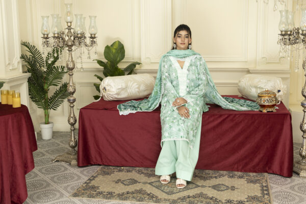 Light teal suit - Image 4