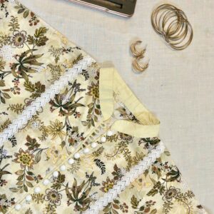 cream suit (unstitched)