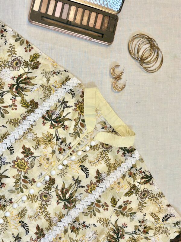 cream suit (unstitched)