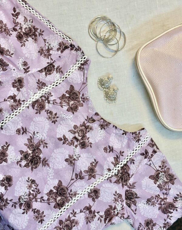 lavender suit (unstitched)
