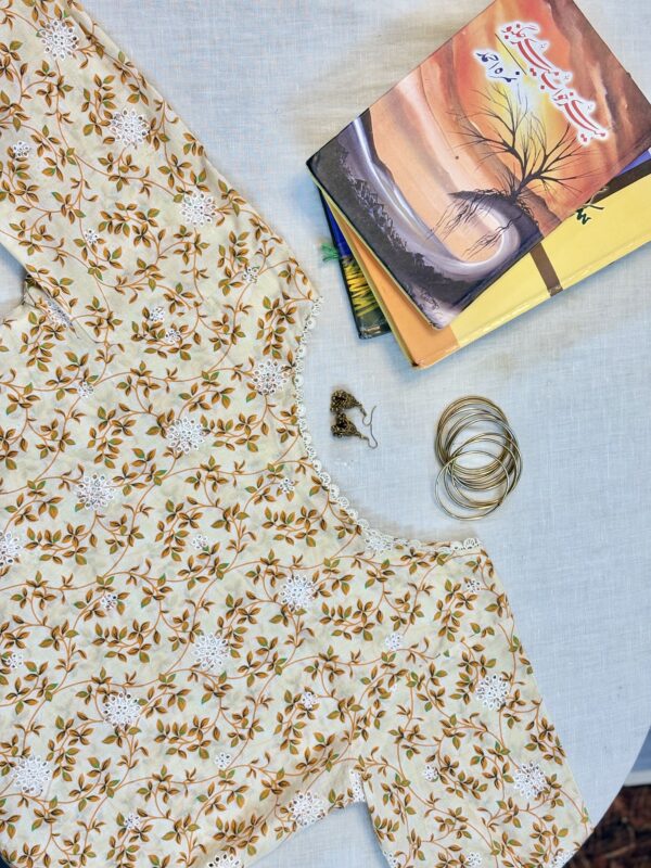 butter yellow suit (unstitched)