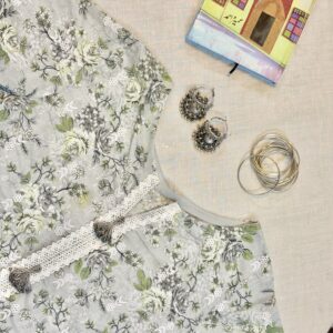 light blue gray suit (unstitched)