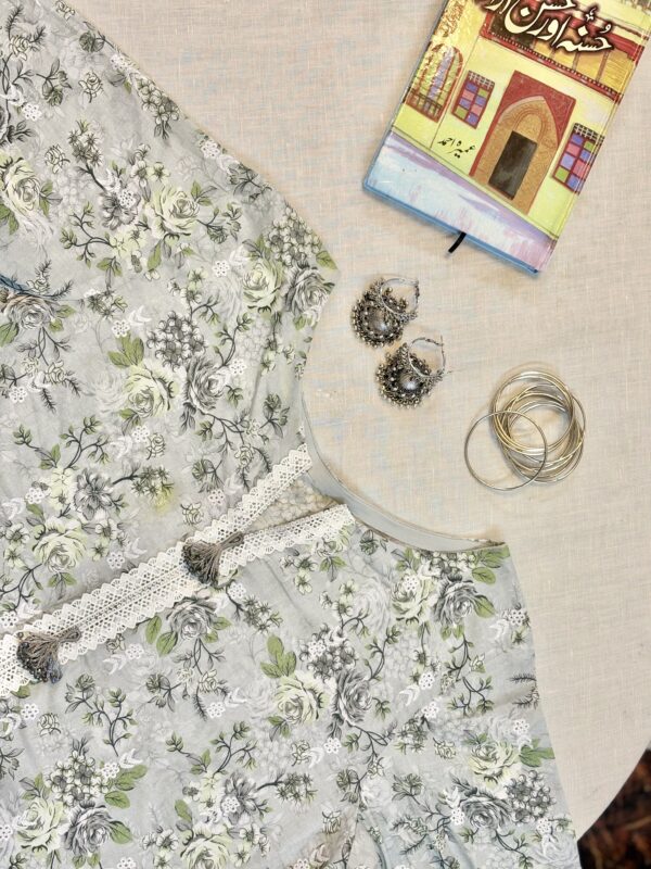light blue gray suit (unstitched)
