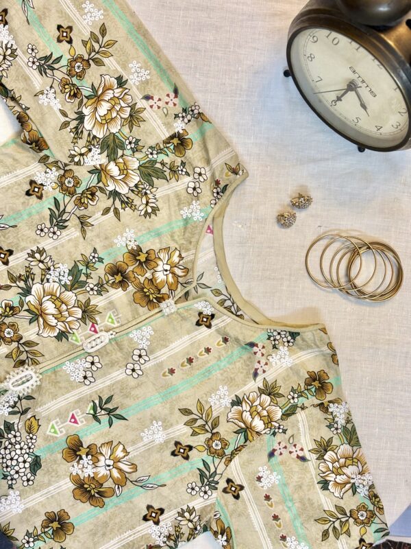 light khaki suit (unstitched)